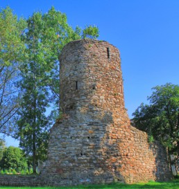 Ruine der Wasserburg Ruppendorf