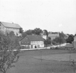 Die Sattlerei, um 1910. Ortschronik Ruppendorf.