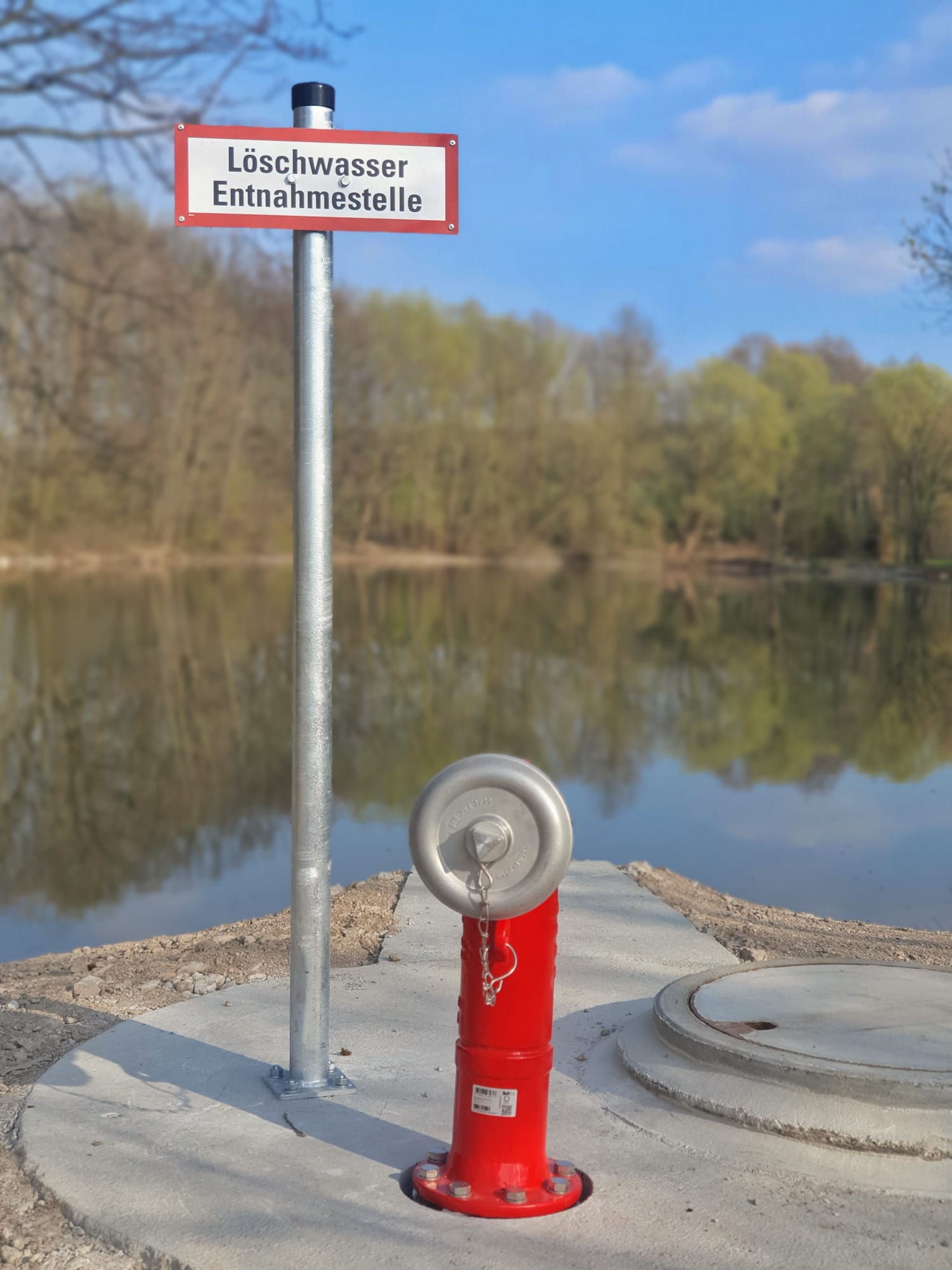 Hydrant am Wolfs-Teich