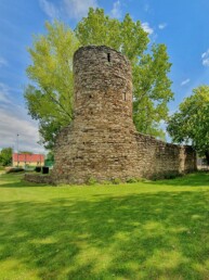 Ruine der Wasserburg Ruppendorf - Mai 2025